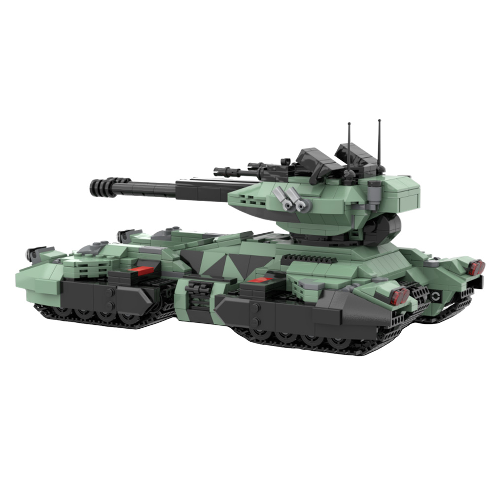 Lego Compatible Military Tank - Blocchi da Costruzione MOC UNSC Grizzly