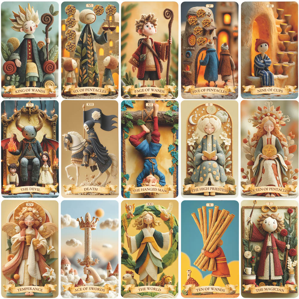 Set di 78 carte dei tarocchi,  - Tarot Cards Deck With Guidebook recensione e prezzo